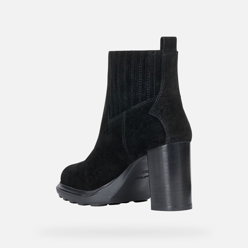 Geox Bayan Ankle Bot Siyah - Salice Uzun - TES-634190